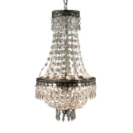 Ceiling light crystal, 2flame