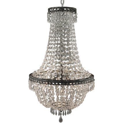 Ceiling light crystal, 3flame