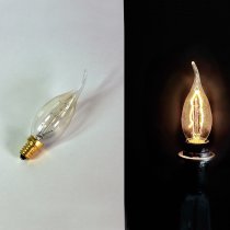 Light Bulb, Antique Edison Design 3