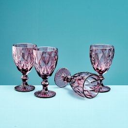 Wine cup basic, purple