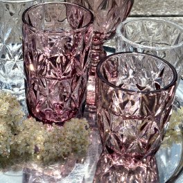 Longdrinkglas Basic, lila