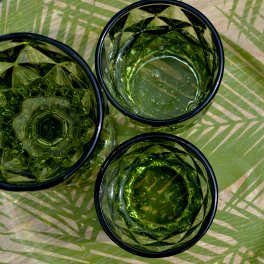 Wasserglas Basic, grün