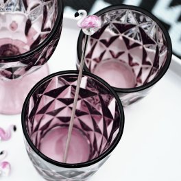 Wasserglas Basic, lila