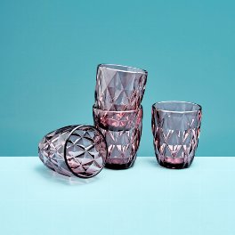 Wasserglas Basic, lila