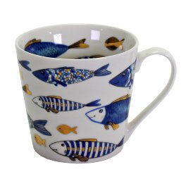 Mug Blue Fish