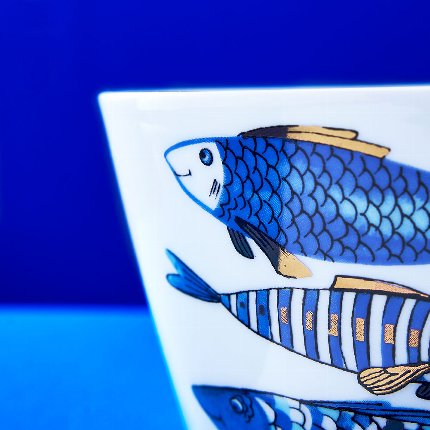 Schale Blue Fish