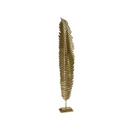 Decorative object feather, gold