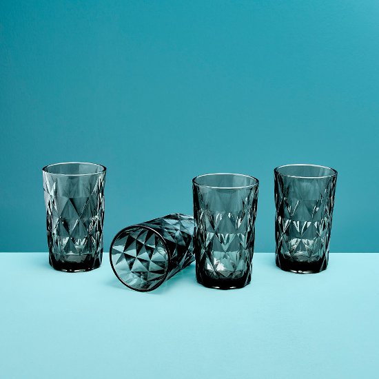 Long drink glass Basic, anthracite