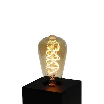 Ampoule LED à filament spiralé