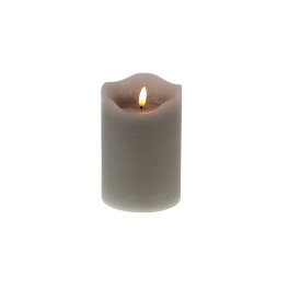 LED candle 3D Flame, grey