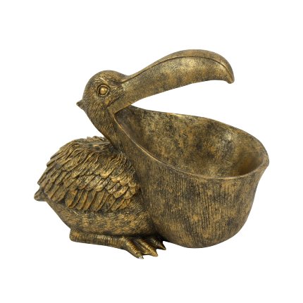 Pelican, gold