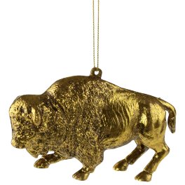 Hanger buffalo, gold