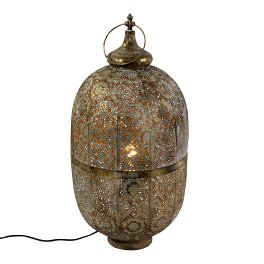 Amira floor lamp, gold