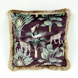 Coussin Jungle