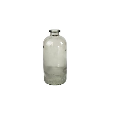 Vase Bottle, grey-frosted