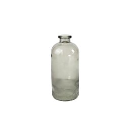 Vase Bottle, grey-frosted