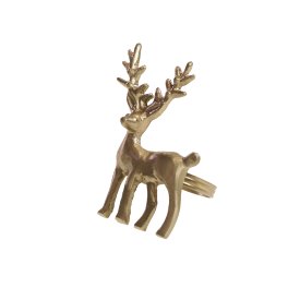 Napkin ring deer, gold