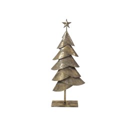 Christmas tree, gold/grey brushed