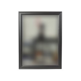 Wall mirror Nero, black