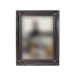 Wall mirror, black