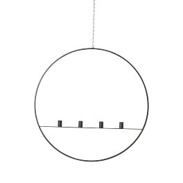Candle holder Circle, for hanging