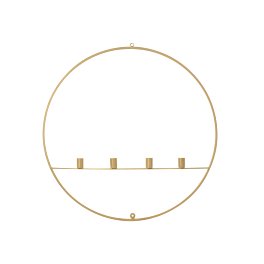 Candle holder Circle, for wall mounting