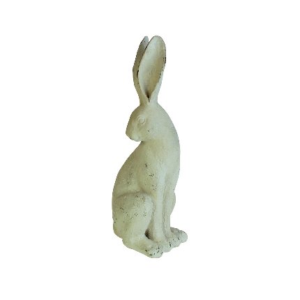 Rabbit, antique white