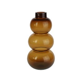 Vase, brown