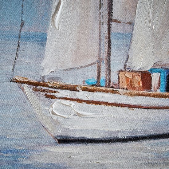 Painting Sailing Boat, 2 ass.