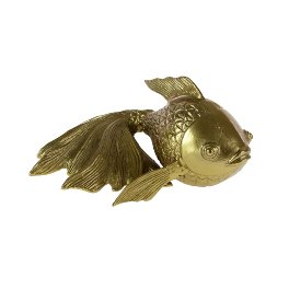 Wall gold fish, gold