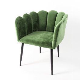 Chair Marlene, green/black