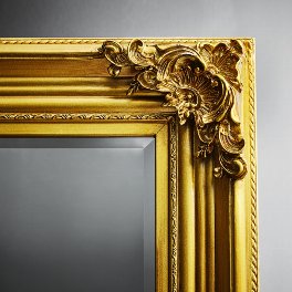Standspiegel Allure, gold