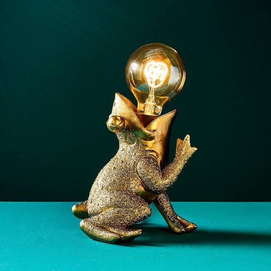 Table lamp Froggy, gold