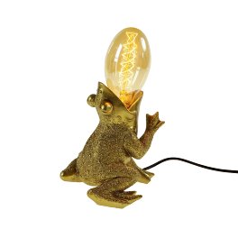Table lamp Froggy, gold