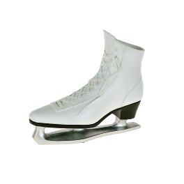 Ice skate, white/black