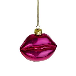 Cintre en verre Pearly Lips, violet