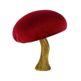 Mushroom, burgundy