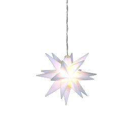LED star 3D, white