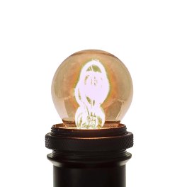 Ampoule LED Globe, filament en boucle