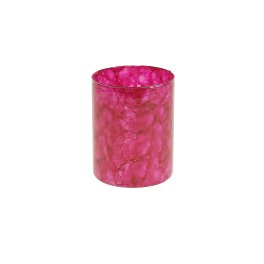 Candle holder, pink