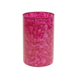 Candle holder, pink