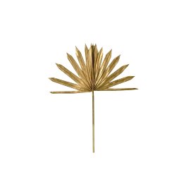 Palm leaf Fan, gold