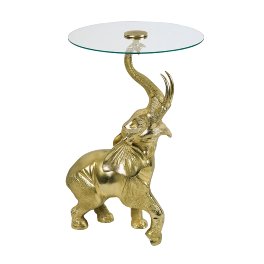 Side table Kimba, gold