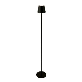 LED floor lamp Lys, black