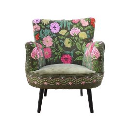 Armchair Emma, hand embroidered