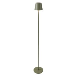 LED floor lamp Lys, grey
