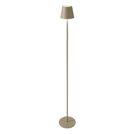 LED floor lamp Lys, taupe