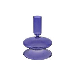 Candle holder Josi, purple