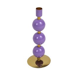 Candle holder Pia, lilac