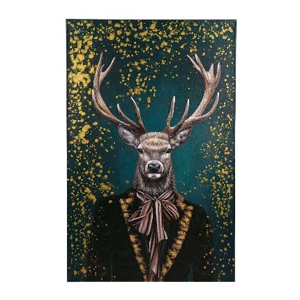 Painting deer Waldemar
